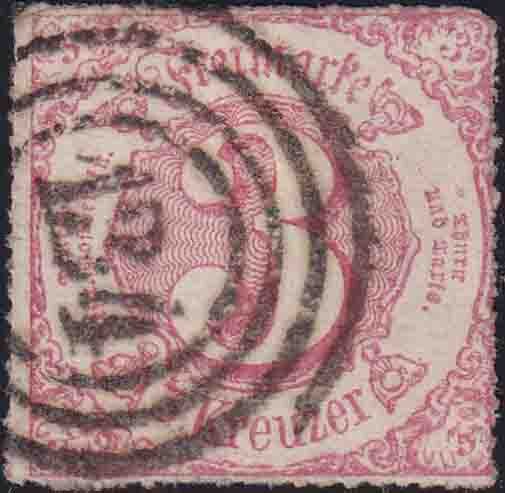 Thurn und Taxis 1866 Mi.-Nr. 52 - gestempelt