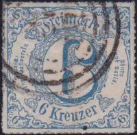 Thurn und Taxis 1866 Mi.-Nr. 53 - gestempelt