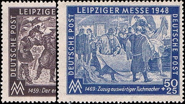 S B Z 1948 Mi.-Nr. 198-199 - postfrisch