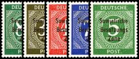 S B Z 1948 Mi.-Nr. 207-211 - postfrisch