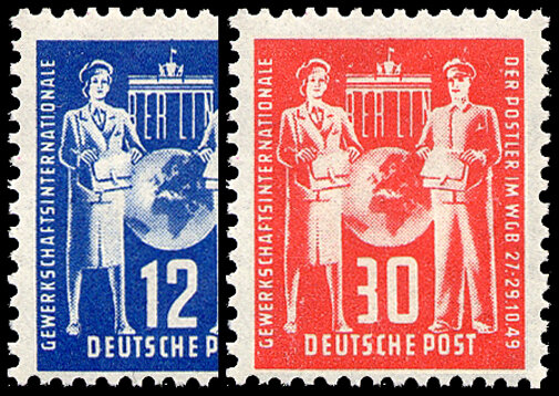 DDR 1949 Mi.-Nr. 243-244 - postfrisch