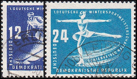 DDR 1950 Mi.-Nr. 246-247 - gestempelt