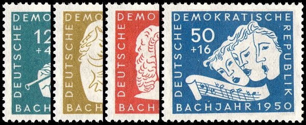 DDR 1950 Mi.-Nr. 256-259 - postfrisch