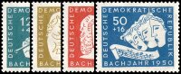 DDR 1950 Mi.-Nr. 256-259 - postfrisch