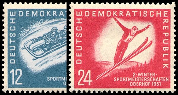 DDR 1951 Mi.-Nr. 280-281 - postfrisch