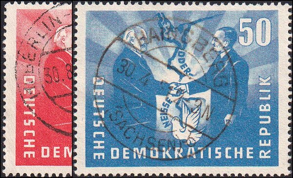 DDR 1951 Mi.-Nr. 284-285 - gestempelt
