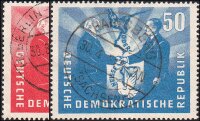 DDR 1951 Mi.-Nr. 284-285 - gestempelt