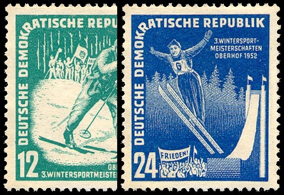 DDR 1952 Mi.-Nr. 298-299 - postfrisch