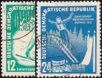 DDR 1952 Mi.-Nr. 298-299 - gestempelt