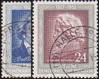 DDR 1952 Mi.-Nr. 300-301 - gestempelt