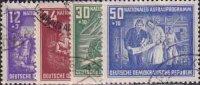 DDR 1952 Mi.-Nr. 303-306 - gestempelt