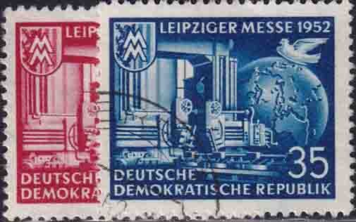 DDR 1952 Mi.-Nr. 315-316 - gestempelt
