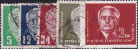 DDR 1952 Mi.-Nr. 322-326 - gestempelt