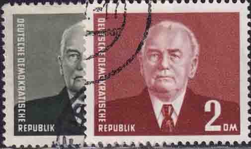 DDR 1953 Mi.-Nr. 342-343 - gestempelt