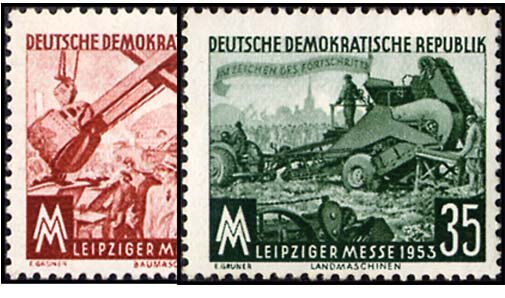 DDR 1953 Mi.-Nr. 380-381 - postfrisch