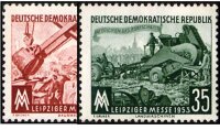 DDR 1953 Mi.-Nr. 380-381 - postfrisch