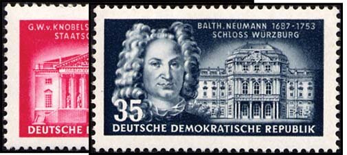 DDR 1953 Mi.-Nr. 382-383 - postfrisch