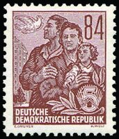 DDR 1953 Mi.-Nr. 405-422 - postfrisch