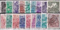 DDR 1953 Mi.-Nr. 405-422 - gestempelt