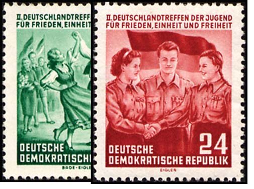 DDR 1954 Mi.-Nr. 428-429 - postfrisch