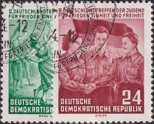 DDR 1954 Mi.-Nr. 428-429 - gestempelt