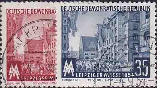 DDR 1954 Mi.-Nr. 433-434 - gestempelt