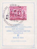 DDR 1954 Block 10 - gestempelt