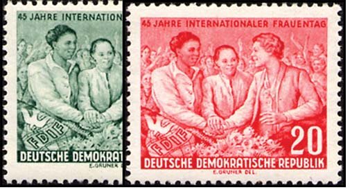 DDR 1955 Mi.-Nr. 450-451 - postfrisch