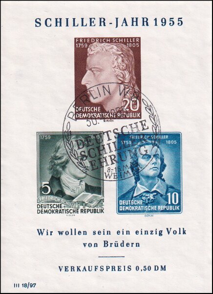 DDR 1955 Block 12 - gestempelt