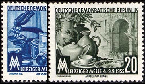 DDR 1955 Mi.-Nr. 479-480 - postfrisch