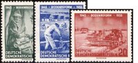 DDR 1955 Mi.-Nr. 481-483 - postfrisch