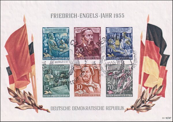 DDR 1955 Block 13 - gestempelt