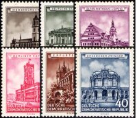 DDR 1955 Mi.-Nr. 491-496 - postfrisch