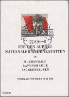 DDR 1956 Block 14 - gestempelt