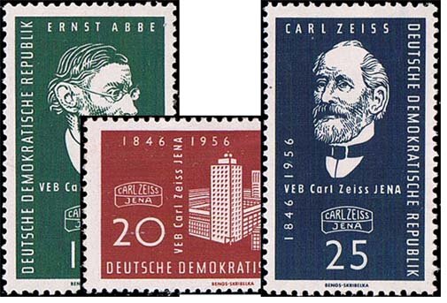 DDR 1956 Mi.-Nr. 545-547 - postfrisch