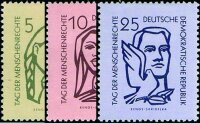 DDR 1956 Mi.-Nr. 548-550 - postfrisch