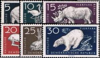 DDR 1956 Mi.-Nr. 551-556 - postfrisch