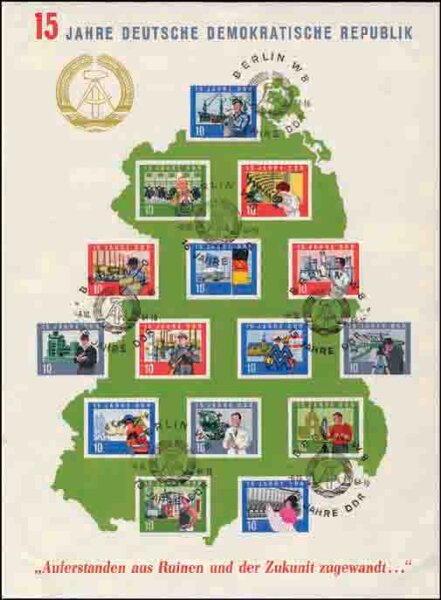 DDR 1964 Block 19 - gestempelt
