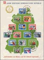 DDR 1964 Block 19 - gestempelt