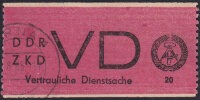 DDR Dienst 1965 D Mi.-Nr. 1 A - gestempelt