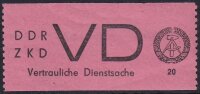 DDR Dienst ZKD 1965 Mi.-Nr.  VD 2 - postfrisch...