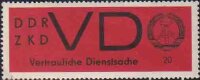 DDR Dienst D 1965 Mi.-Nr. 3 x - postfrisch