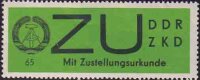 DDR Dienst E 1965 Mi.-Nr. 2 x - postfrisch