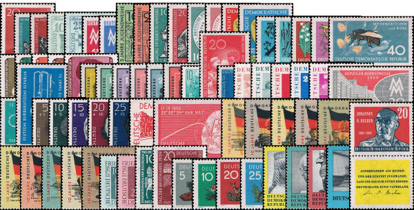 DDR Jahrgang 1959 - postfrisch