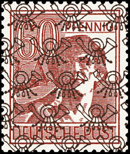 Bizone 1948 Nr. 49 II a - postfrisch