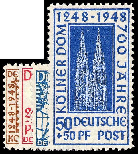 Bizone 1948 Nr. 69-72 - postfrisch