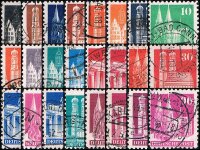 Bizone 1948 Mi.-Nr. 73-96 - gestempelt