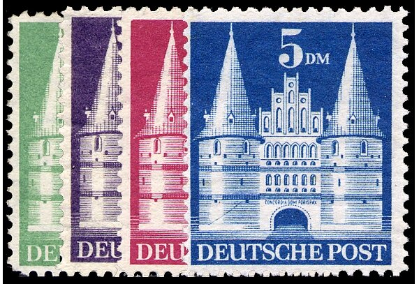 Bizone 1948 Nr. 97-100I - postfrisch