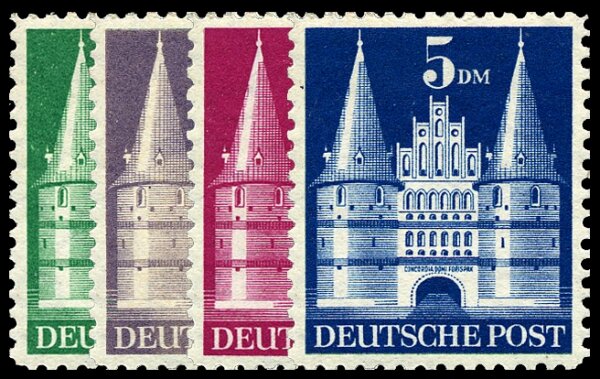 Bizone 1948 Nr. 97-100II - postfrisch