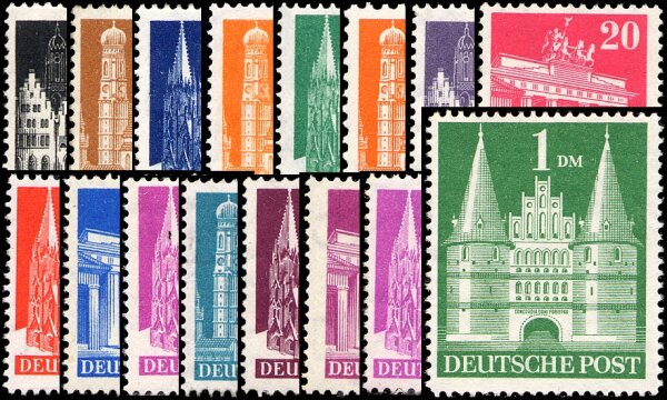 Bizone 1948 Nr. 73-97eg - postfrisch